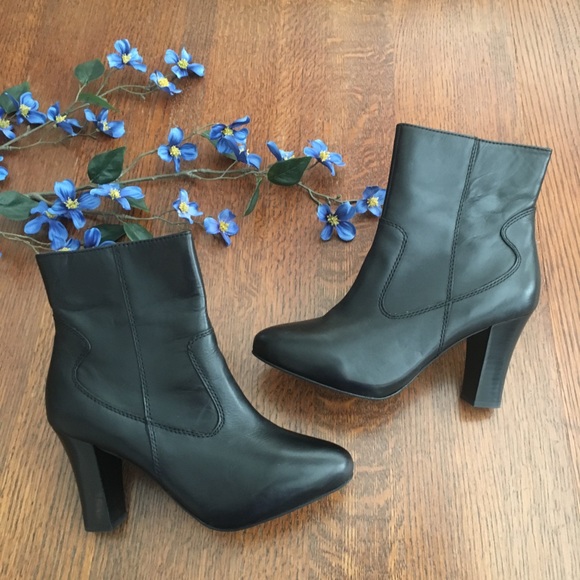 a.n.a Shoes - a.n.a. | Black Leather Booties